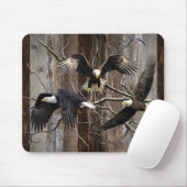 Bald Eagle Soaring Muismat (Met muis)
