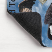Bald Eagle Soaring Muismat (Hoek)