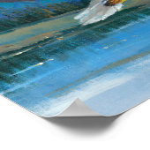 Bald Eagle Soaring Poster (Hoek)