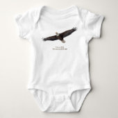 Bald Eagle Soaring Romper (Voorkant)
