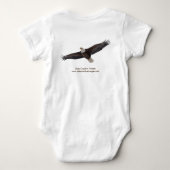 Bald Eagle Soaring Romper (Achterkant)