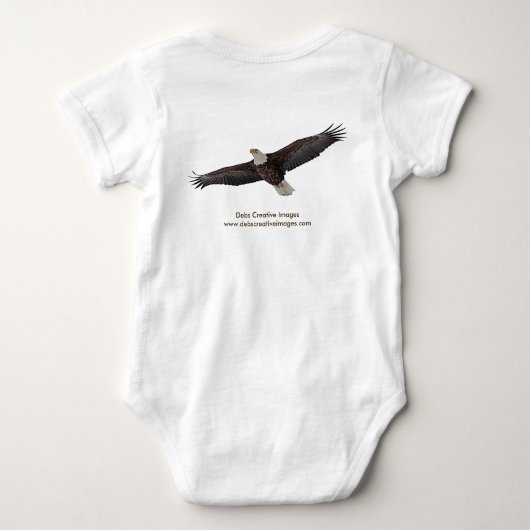 Bald Eagle Soaring Romper (Achterkant)