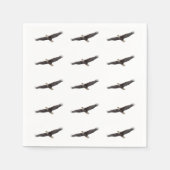 Bald Eagle Soaring Servet (Voorkant)