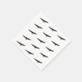 Bald Eagle Soaring Servet (Hoek)