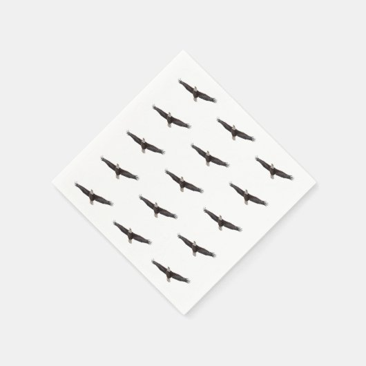 Bald Eagle Soaring Servet (Hoek)