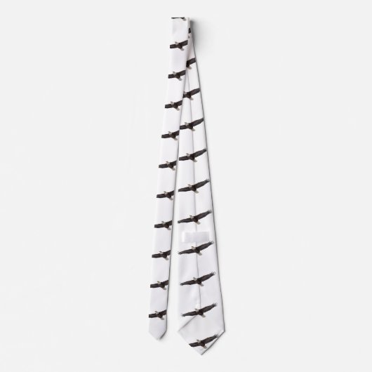 Bald Eagle Soaring Stropdas (Achterkant)