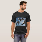 Bald Eagle Soaring T-shirt (Voorkant volledig)