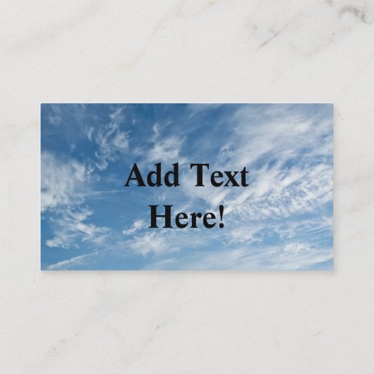 Bald Eagle Soaring Visitekaartje (Achterkant)