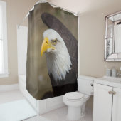 Bald Eagle Spirit – Bold Statement Shower Curtain Douchegordijn (In situ)