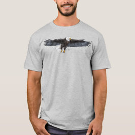 Bald Eagle Spread Wings Mannen T-Shirt