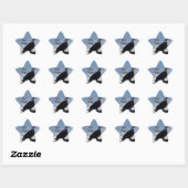 Bald Eagle Star Stickers (Vel)