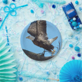 Bald Eagle start op Papieren Bordje (Feest)