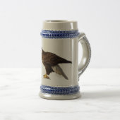 Bald Eagle Stein Bierpul (Voorkant rechts)