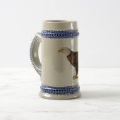 Bald Eagle Stein Bierpul (Voorkant links)