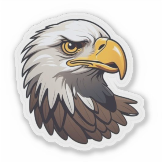 Bald Eagle Sticker (Voorkant)