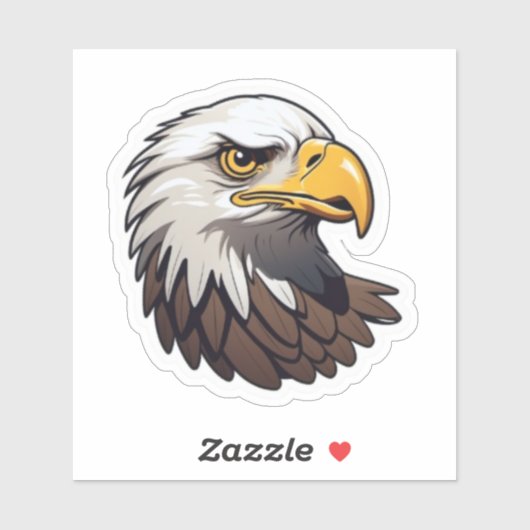 Bald Eagle Sticker (Vel)
