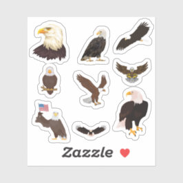 Bald Eagle Stickers