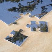 Bald Eagle | Stijgende volle maan Legpuzzel (Zijkant)