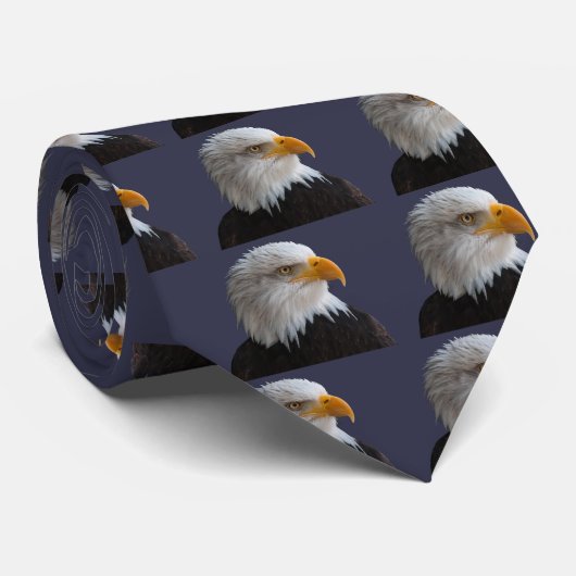 Bald eagle stropdas (Opgerold)