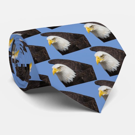 Bald eagle stropdas (Opgerold)
