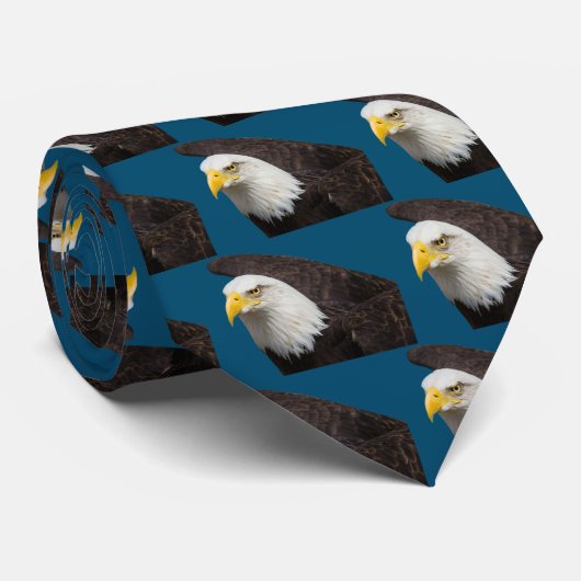 Bald eagle stropdas (Opgerold)