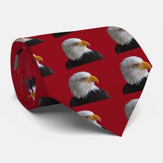 Bald eagle stropdas (Opgerold)