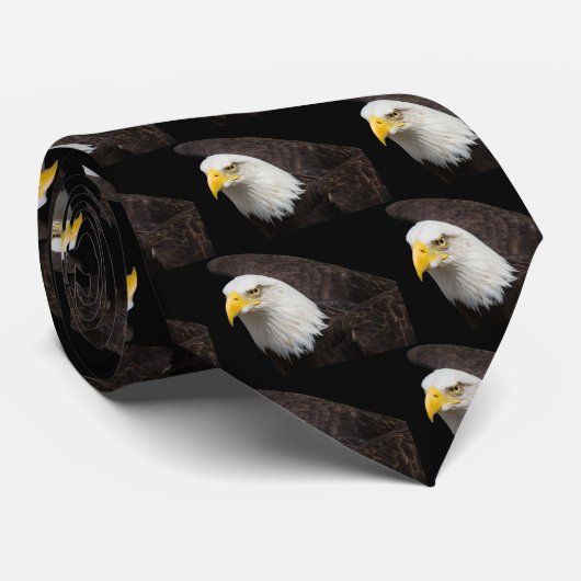Bald eagle stropdas (Opgerold)