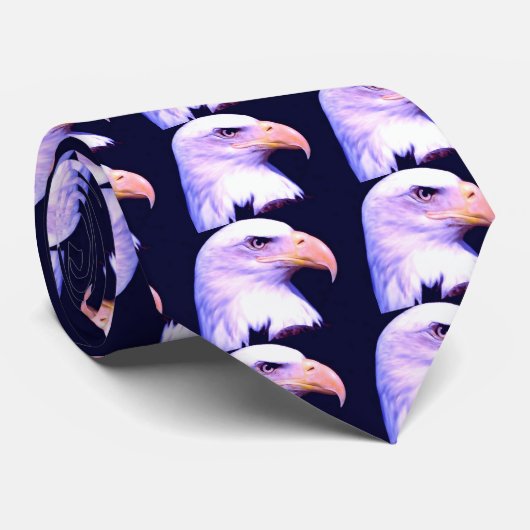 Bald Eagle Stropdas (Opgerold)