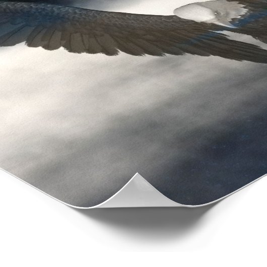 Bald Eagle Success Quote Inspirerend Poster (Hoek)