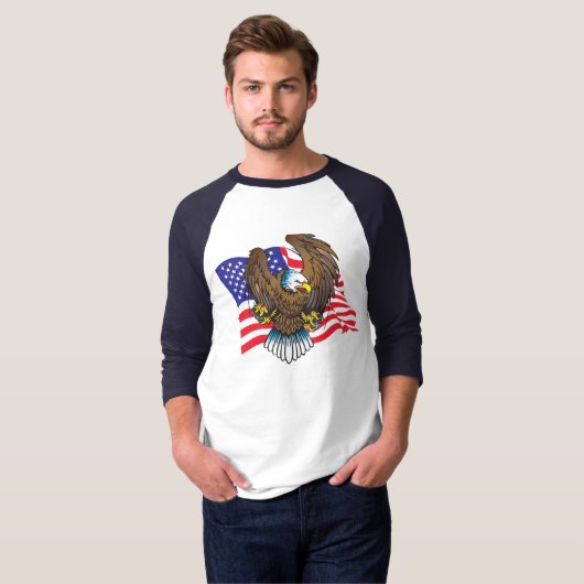 Bald Eagle T-shirt (Voorkant volledig)