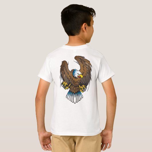 Bald Eagle T-shirt (Achterkant volledig)