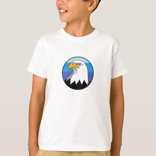 Bald eagle t-shirt (Voorkant)