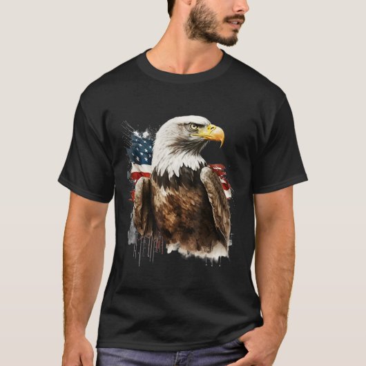 Bald eagle t-shirt (Voorkant)