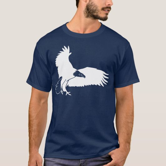 Bald Eagle T-Shirt White (Voorkant)