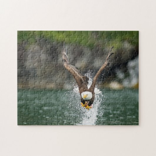 Bald Eagle The Big Catch Legpuzzel (Horizontaal)