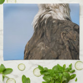 Bald Eagle Theedoek (Gevouwen)