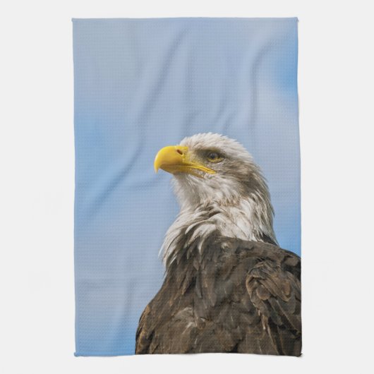 Bald Eagle Theedoek (Verticaal)
