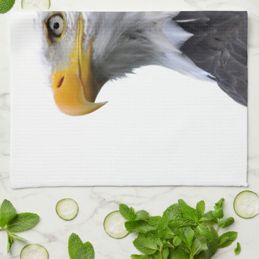 Bald Eagle Theedoek (Gevouwen)