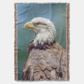 Bald Eagle Throw Blanket Deken (Voorkant Verticaal)