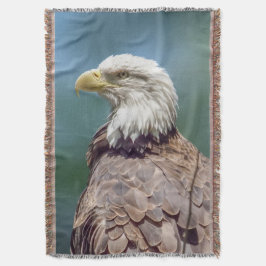 Bald Eagle Throw Blanket Deken