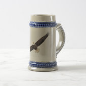 Bald Eagle tijdens de vlucht Bierpul (Voorkant rechts)