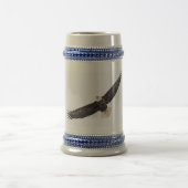 Bald Eagle tijdens de vlucht Bierpul (Center)