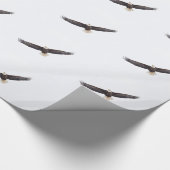 Bald Eagle tijdens de vlucht Cadeaupapier (Hoek)