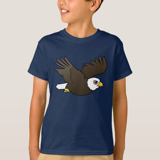 Bald Eagle tijdens de vlucht T-shirt (Voorkant)