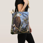 Bald Eagle Tote Bag (Dichtbij)