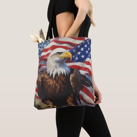 Bald Eagle Tote Bag (Dichtbij)