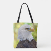Bald eagle tote bag (Achterkant)