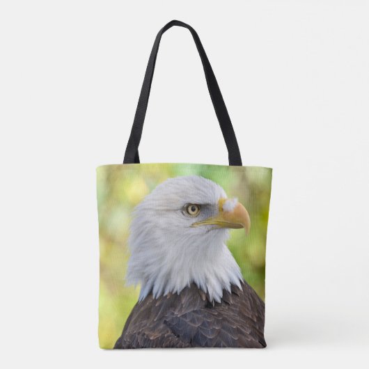 Bald eagle tote bag (Achterkant)