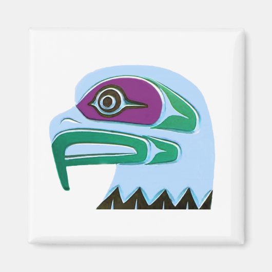 Bald Eagle Totem Magneet (Voorkant)