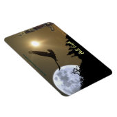 Bald Eagle Totem & Super Moon Wildlife Magneet (Rechterzijde)